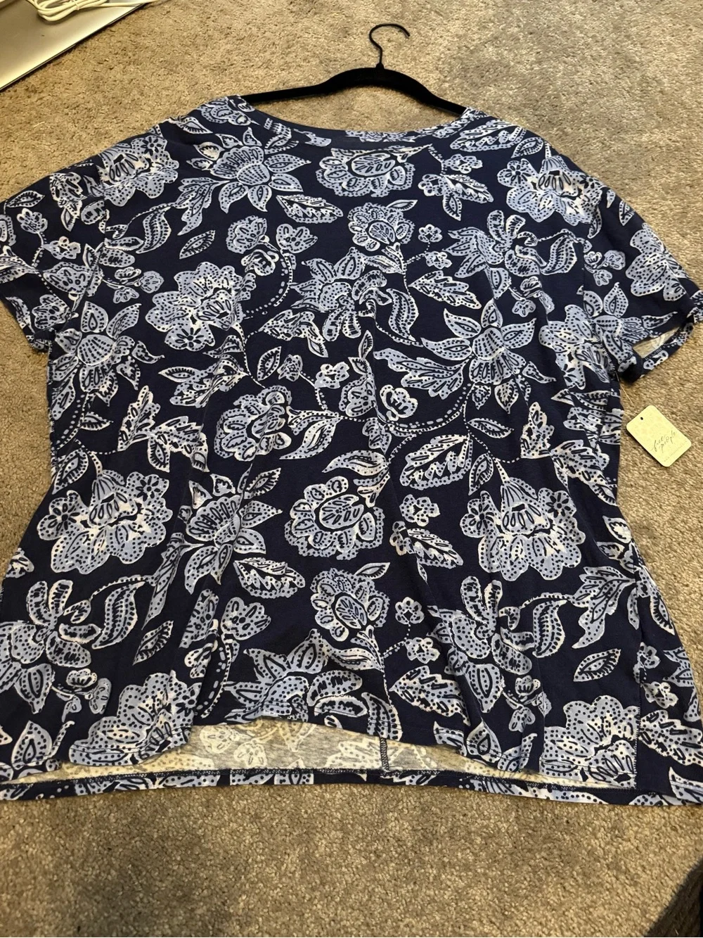 Free People We the Free NWT Nina Printed Tee S $58